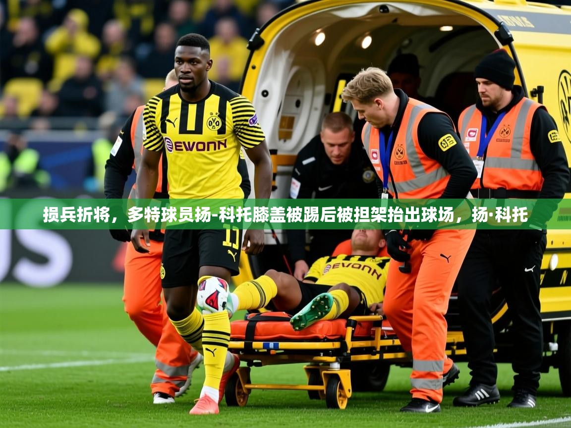 2025九游娱乐app官方入口损兵折将，多特球员扬-科托膝盖被踢后被担架抬出球场，扬·科托  第1张