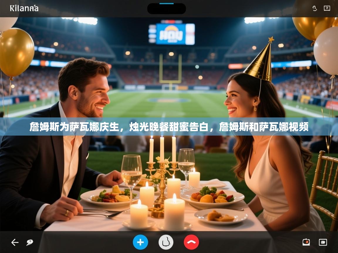 2025九游app官网入口詹姆斯为萨瓦娜庆生，烛光晚餐甜蜜告白，詹姆斯和萨瓦娜视频  第3张